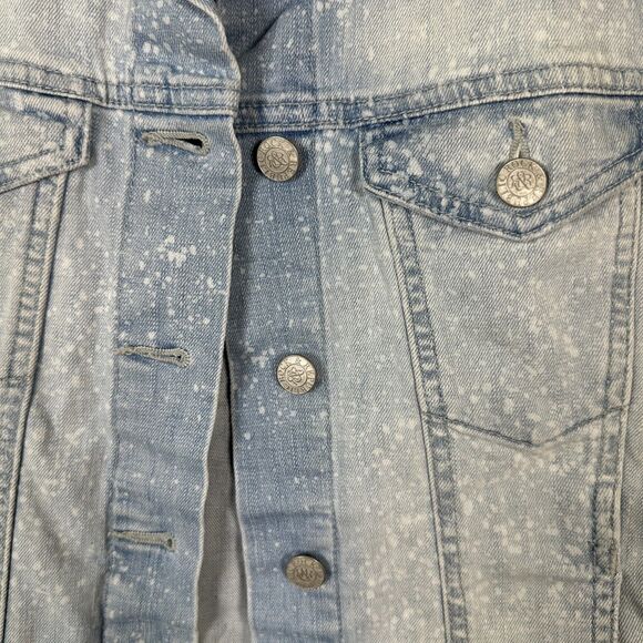 Rock & Republic Gunshow Studded Acid Wash Vest Women's Size Small NEW with Tags - Picture 4 of 6